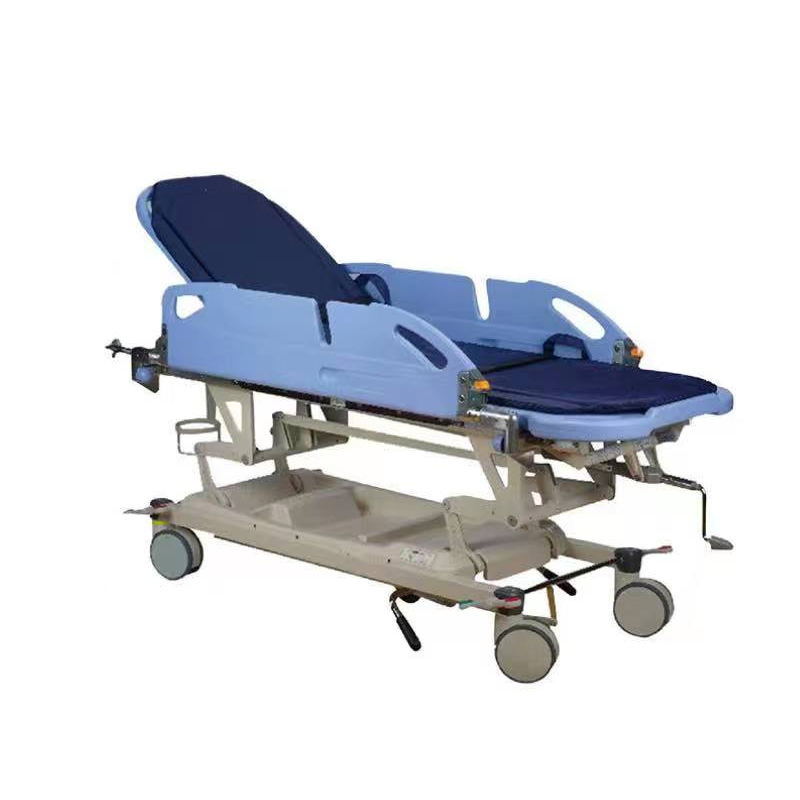 Wholesale Custom Medical Stretcher Patient Transfer Trolley JDC - ZY115 with Multi - Function for Hospital Clinic Ambulance