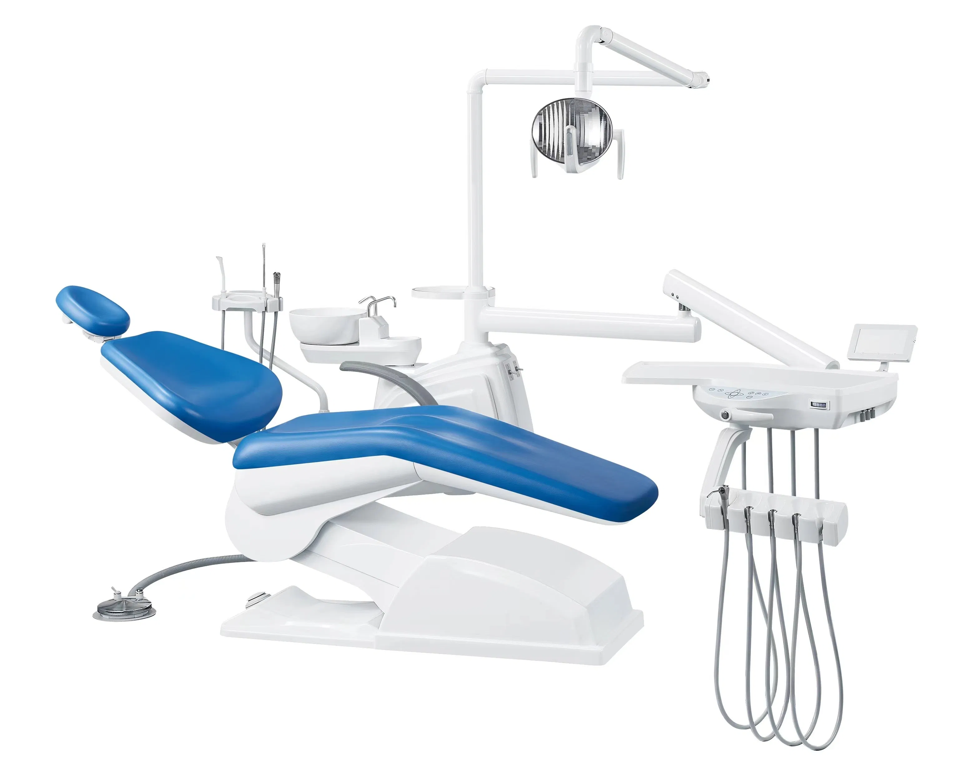 Professional Dental Chair Unit with LED Oral Lamp - FN-A5(D) Model for Dental Clinics
