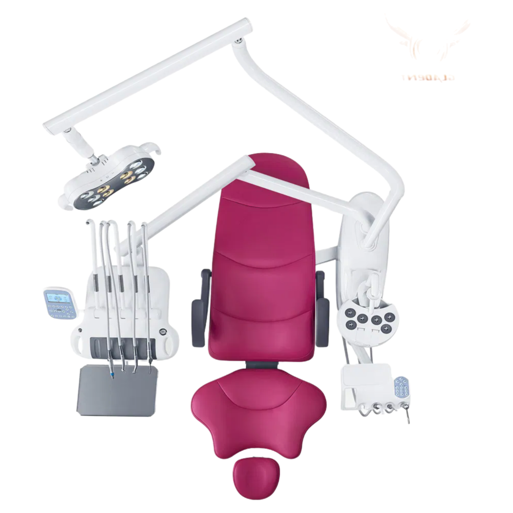 Professional Hydraulic Dental Chair with LED Sensor Light - CE/FDA Certified Dental Equipment