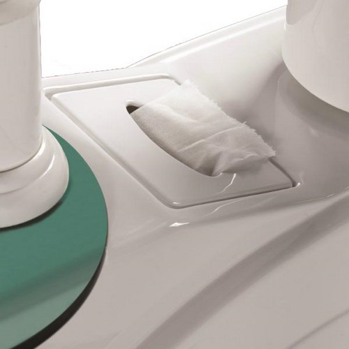 Left-Handed Dental Chair with Trolley System - Ergonomic DT638A Haitun Model for Orthodontic Clinics