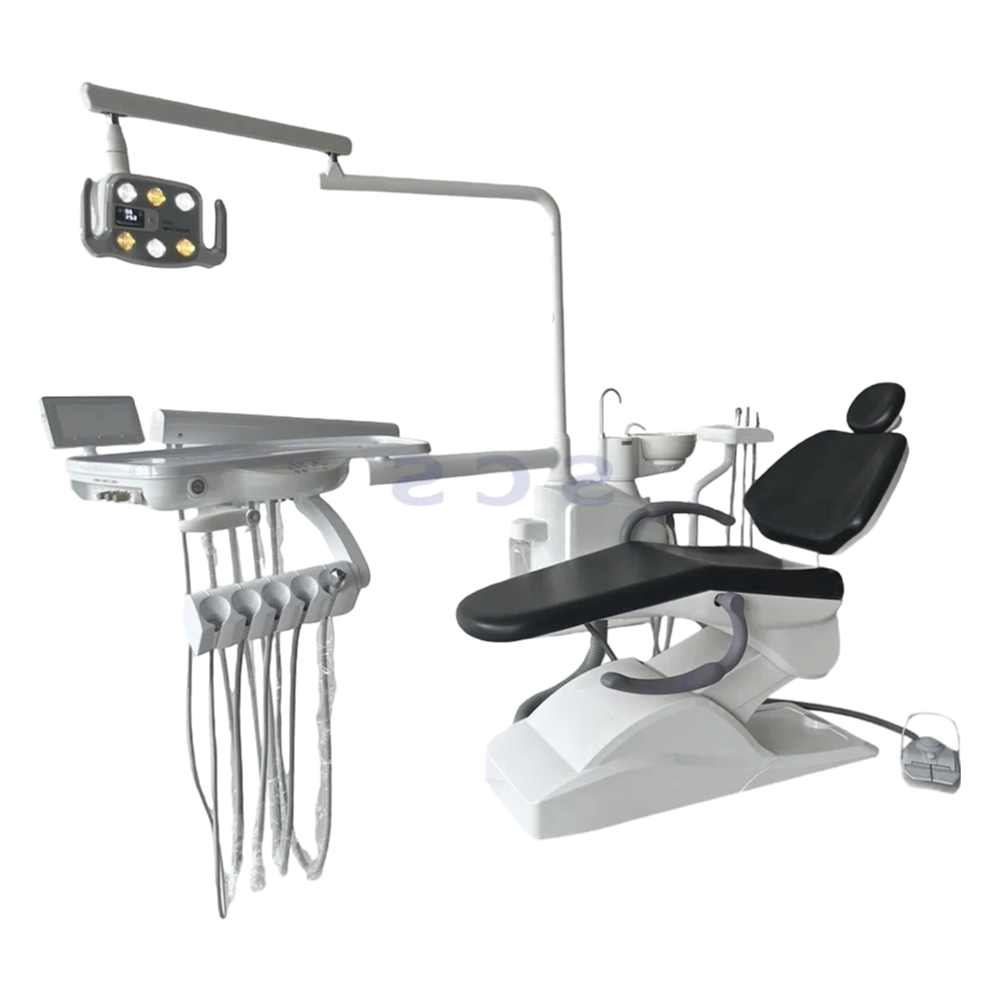 SCS-180 Economic Dental Unit Chair for Clinic - ISO/CE Certified Electric Dental Equipment