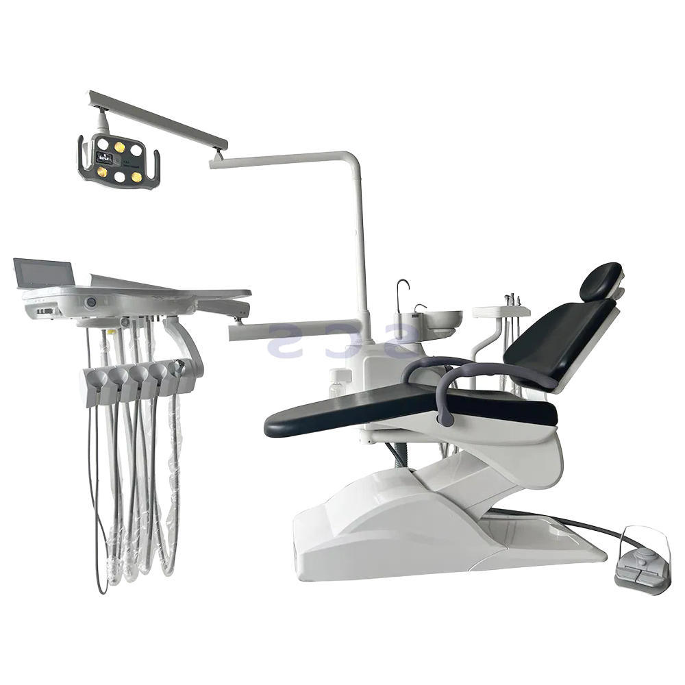 SCS-180 Economic Dental Unit Chair for Clinic - ISO/CE Certified Electric Dental Equipment