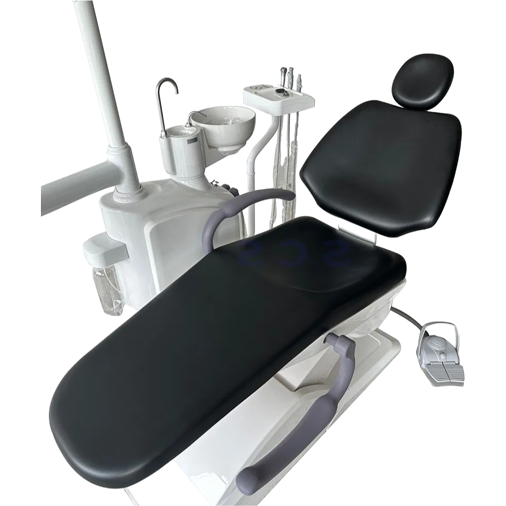 SCS-180 Economic Dental Unit Chair for Clinic - ISO/CE Certified Electric Dental Equipment