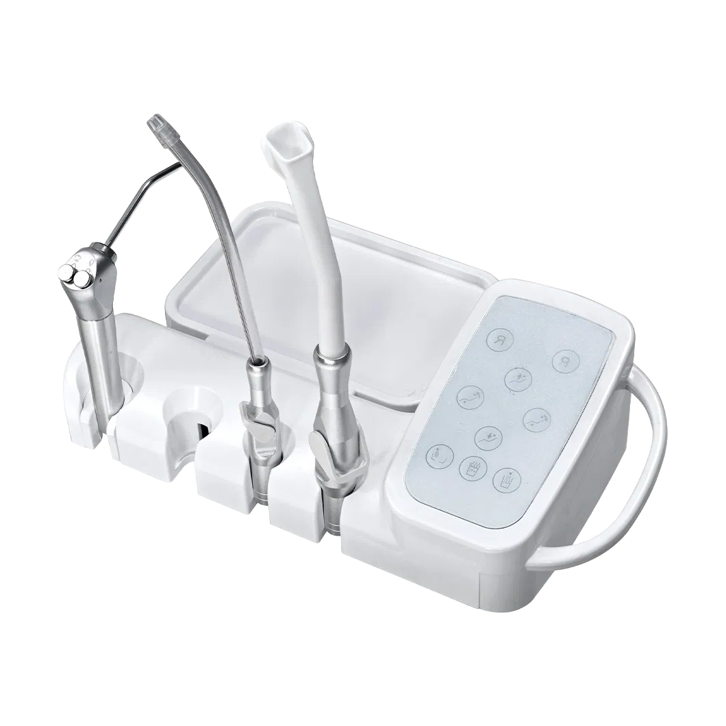 Professional CE & FDA Approved Electric Dental Chair Unit with LED Operation Light and Multi-Function Foot Control
