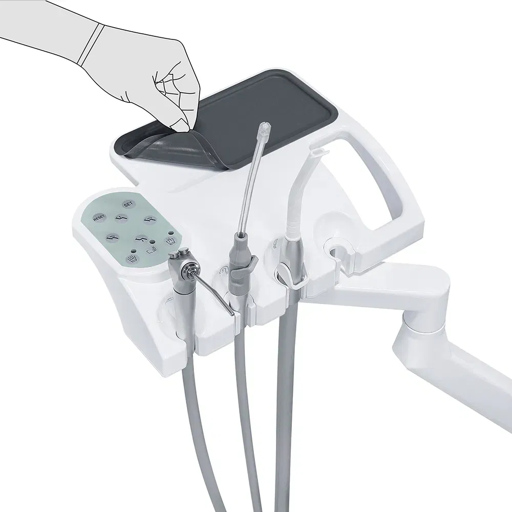 CE & FDA Certified Luxury Dental Unit with LED Sensor Light - GD-S350 Model