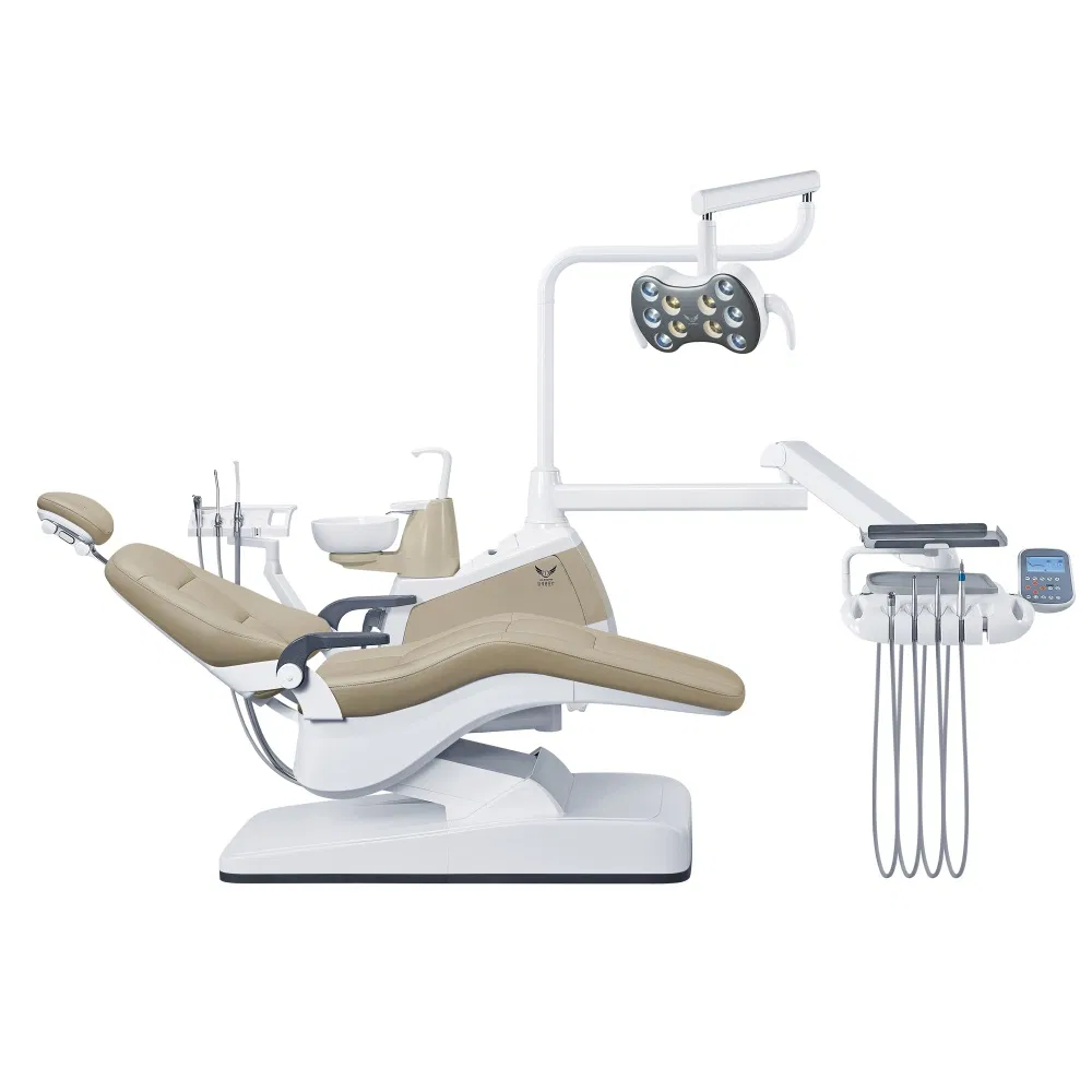 CE & FDA Certified Luxury Dental Unit with LED Sensor Light - GD-S350 Model