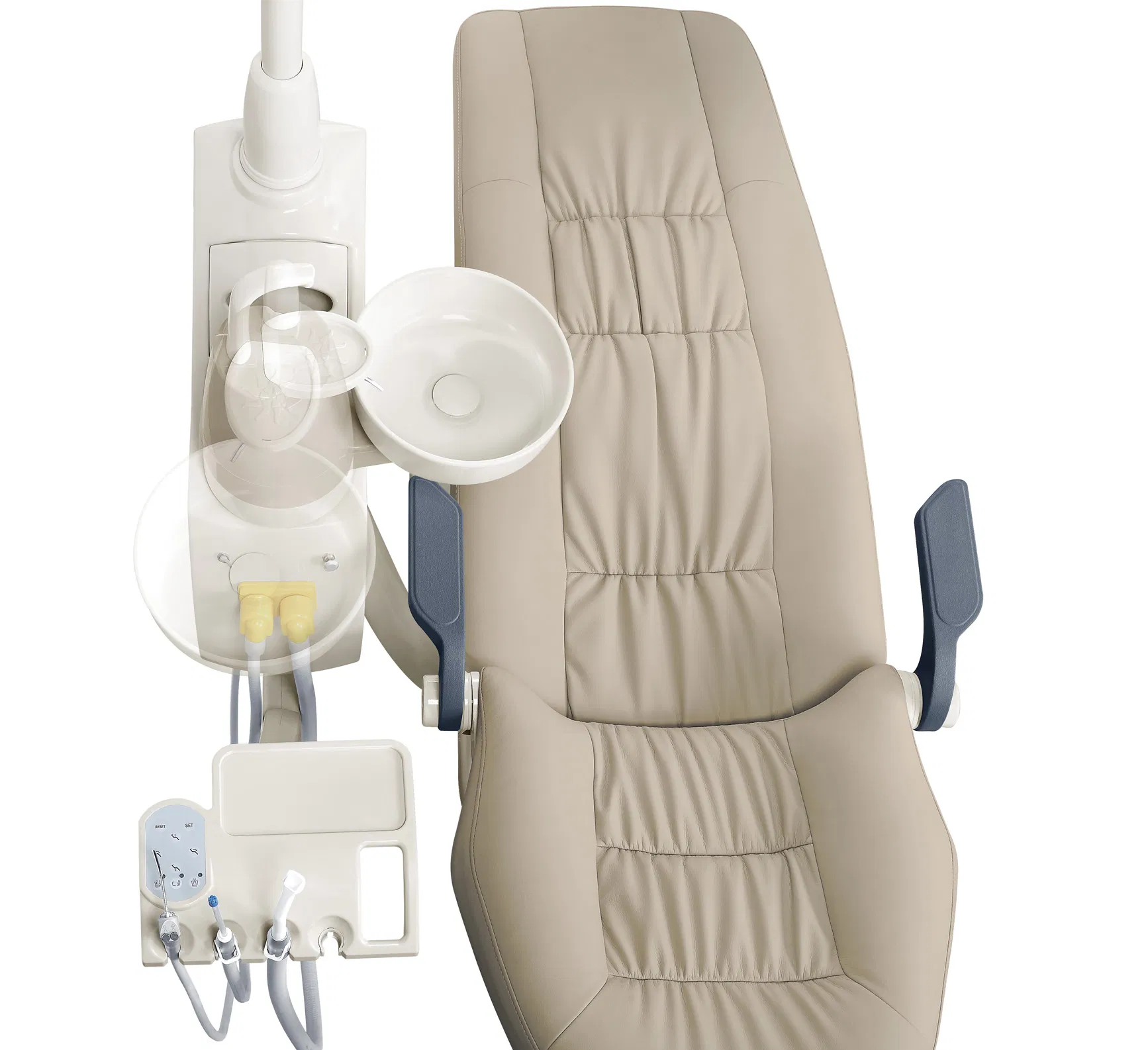 Professional Dental Chair Unit with LED Light for Dental Clinics - CY-350 Model