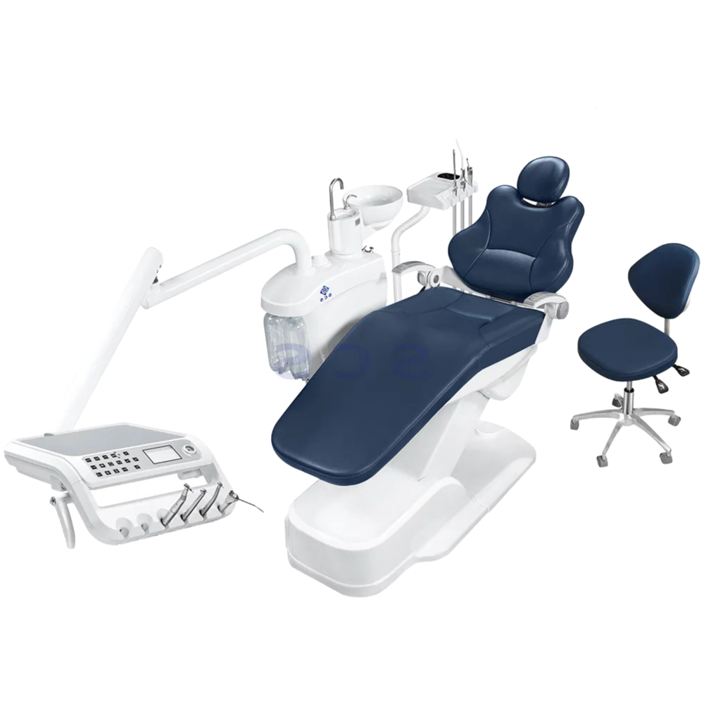 Professional Electric Dental Chair with LED Light - SCS 600 Model for Hospital & Clinic Use