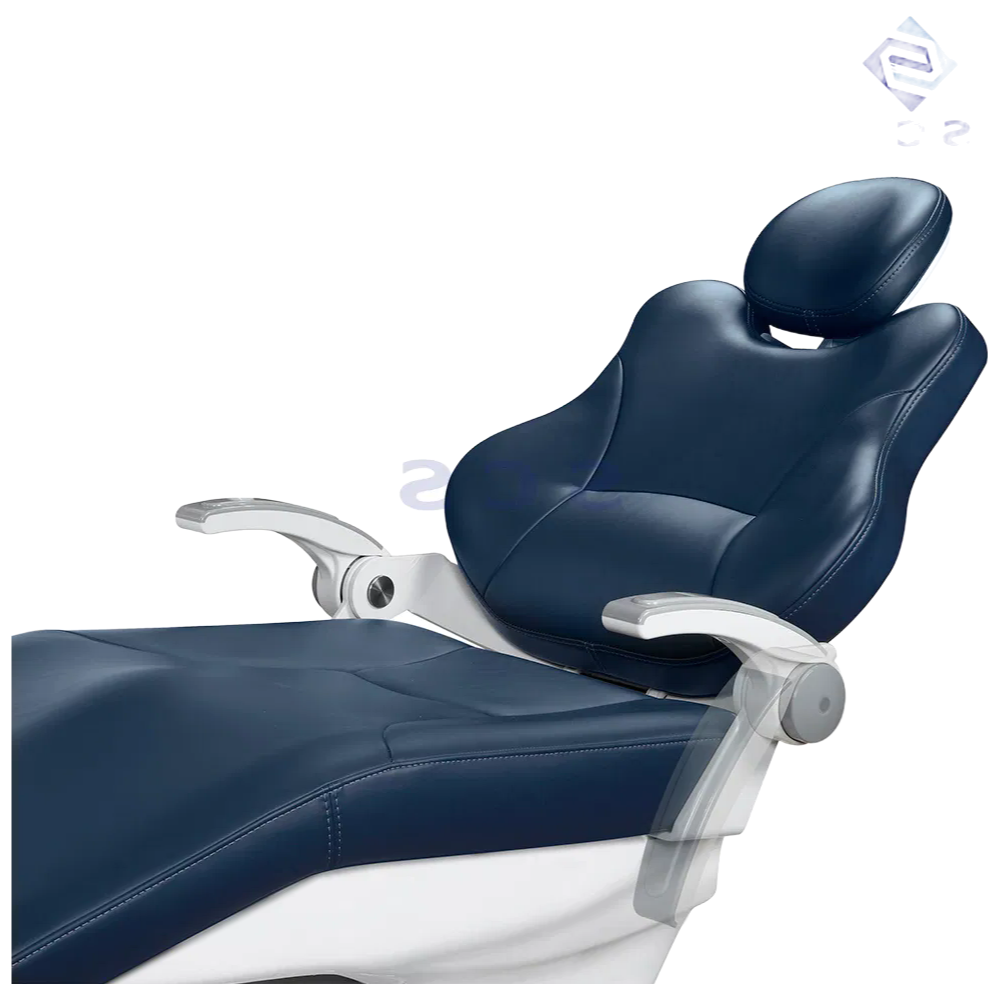 Professional Electric Dental Chair with LED Light - SCS 600 Model for Hospital & Clinic Use