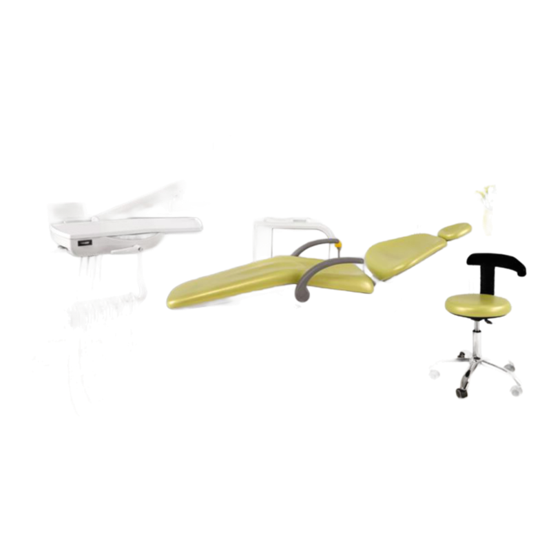 2025 New Portable LED Dental Chair Unit with Aluminum Frame - Economical Prosthodontics Equipment