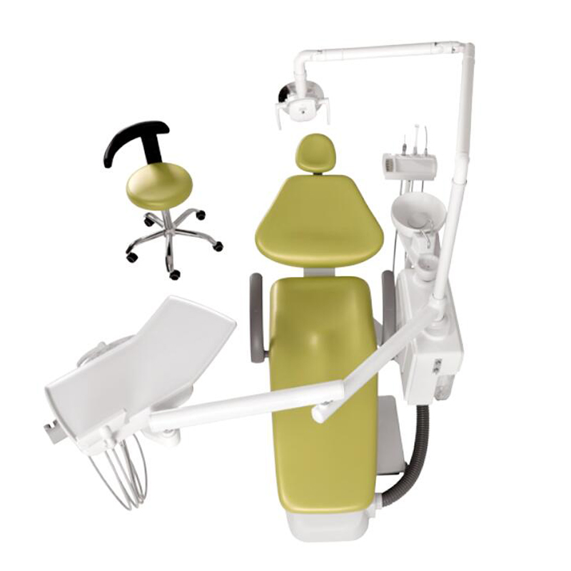 2025 New Portable LED Dental Chair Unit with Aluminum Frame - Economical Prosthodontics Equipment