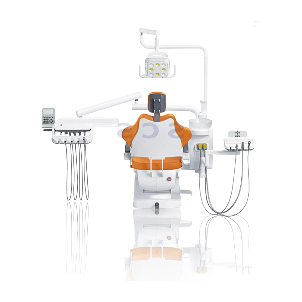 ST-D307 Professional Dental Chair Unit with LED Light and Multi-Function Control System