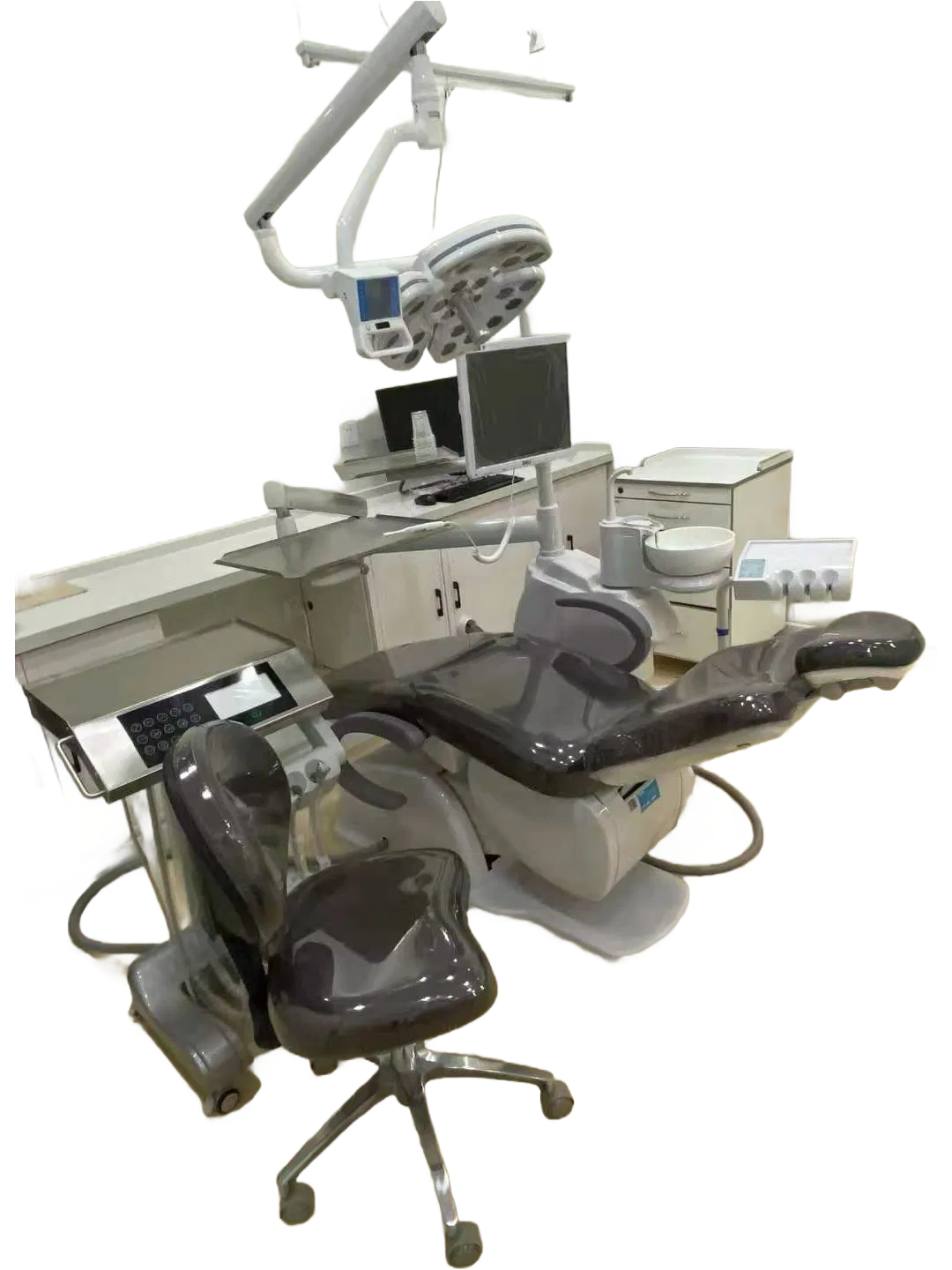 Professional Electric Dental Chair with 90-160° Adjustment for Adults and Children