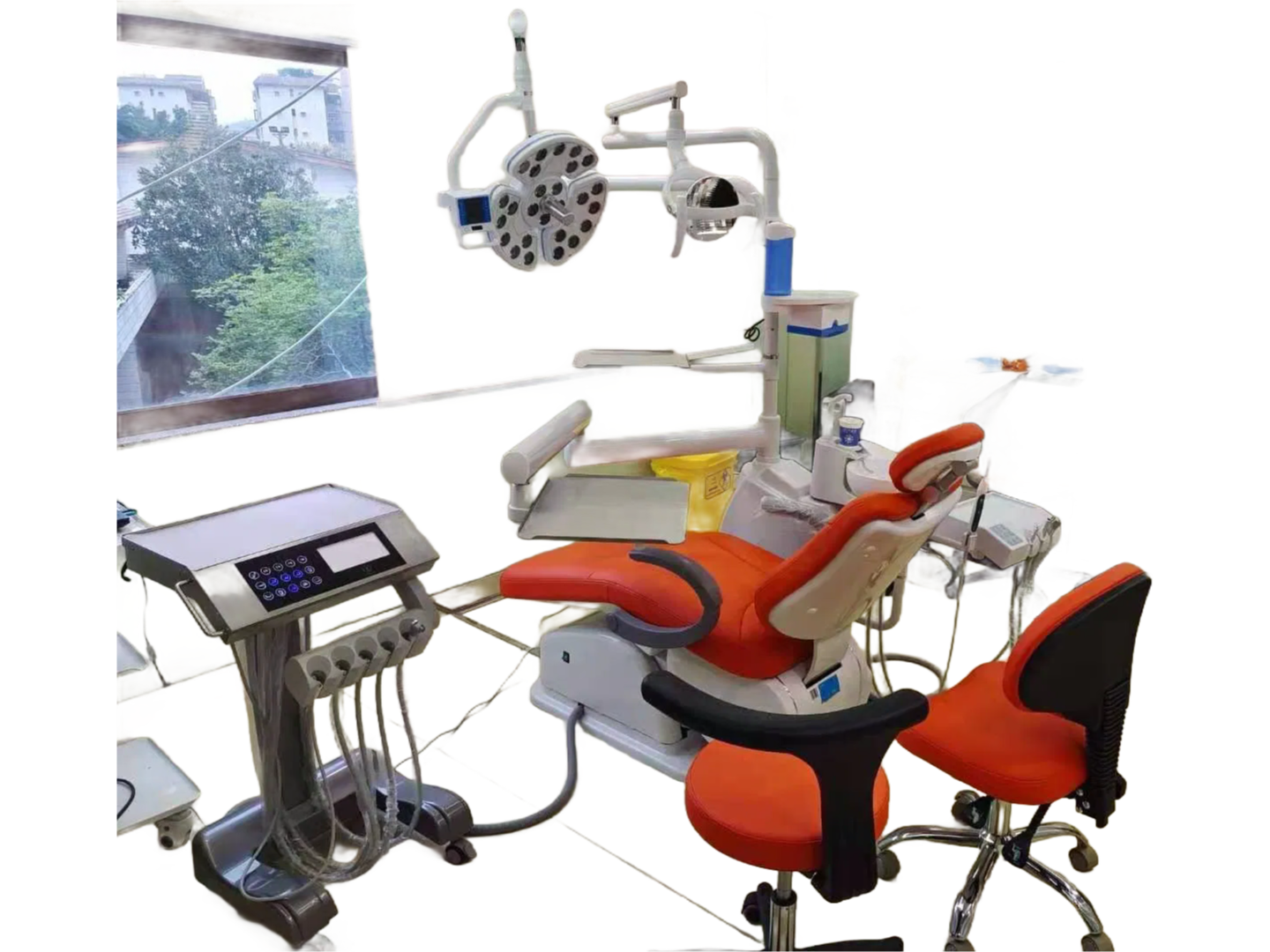 Professional Electric Dental Chair with 90-160° Adjustment for Adults and Children