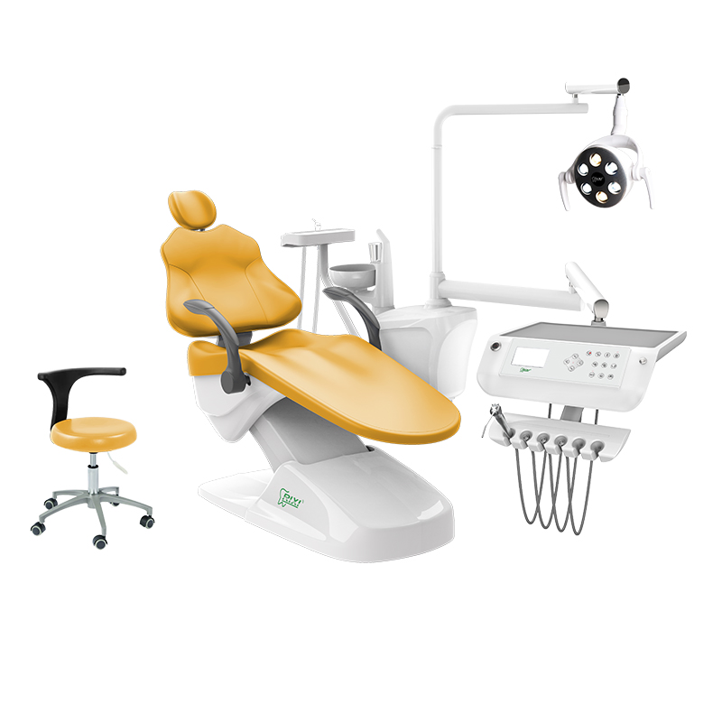 Customizable Electric Dental Chair with PU Cushion and Adjustable LED Light Source 8000-45000Lux