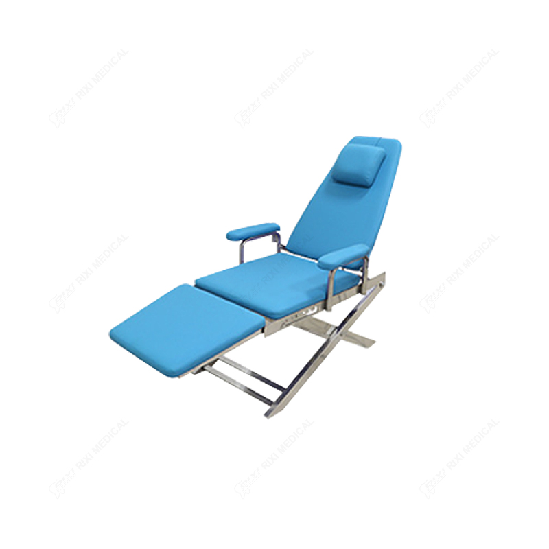 CE Certified Foldable Dental Chair with 5-Position Adjustment and 200KG Weight Capacity for Dental Clinics