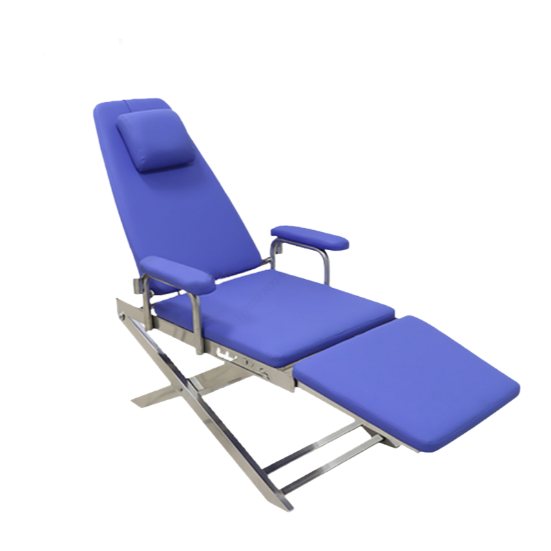 CE Certified Foldable Dental Chair with 5-Position Adjustment and 200KG Weight Capacity for Dental Clinics