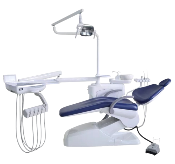 Customizable Dental Treatment Chair with Adjustable Air/Water Pressure Settings