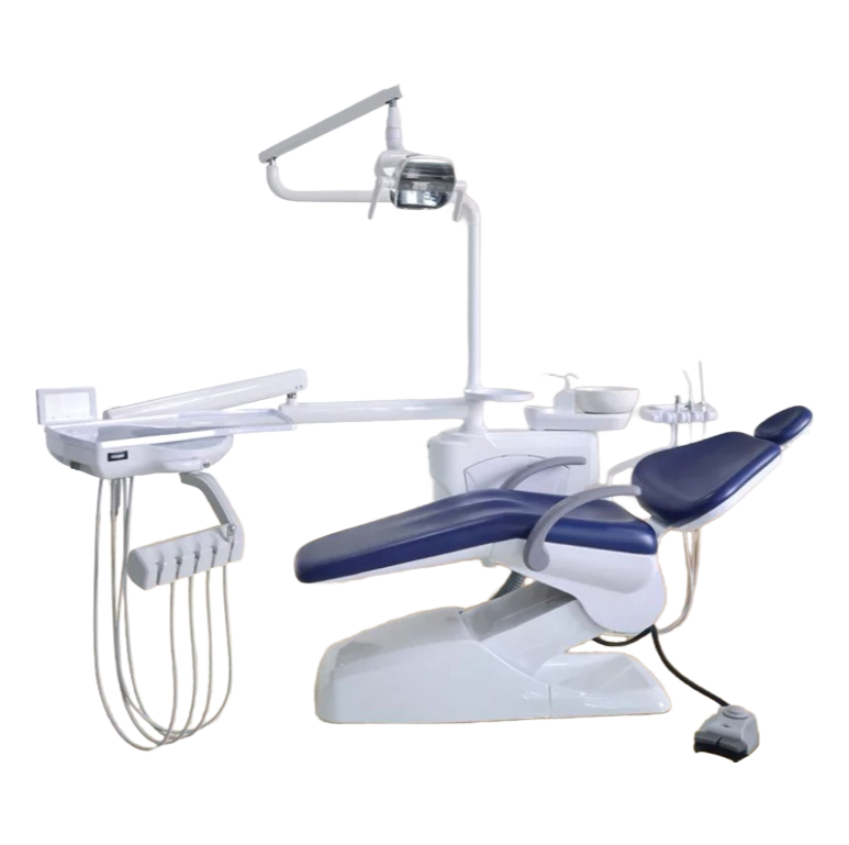 Customizable Dental Treatment Chair with Adjustable Air/Water Pressure Settings