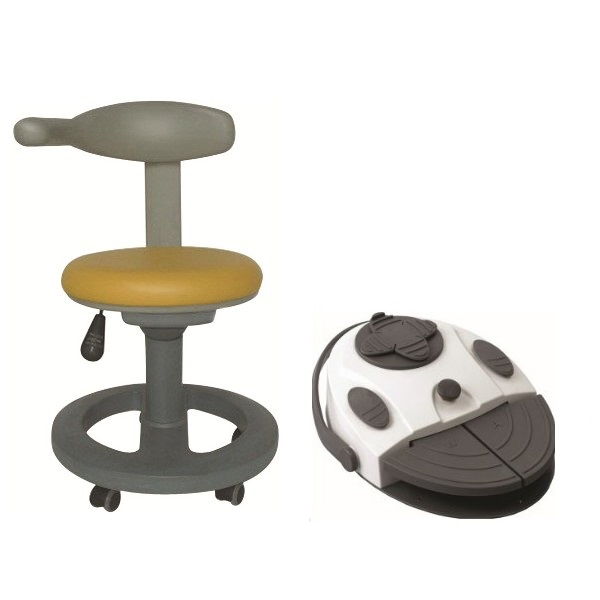 DT638A Knee Break Dental Chair with LED Sensor Light and 12 Memory Positions for Dental Clinics