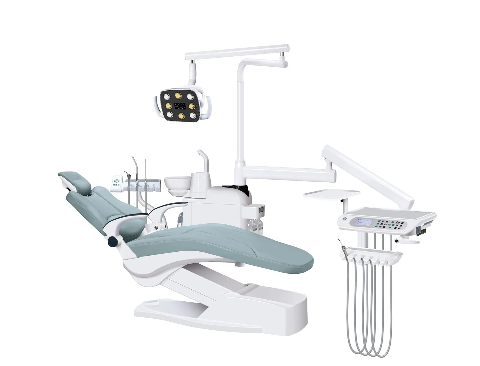 Customizable Dental Chair Unit VK-A8000 with Motorized Folding and 9-Position Memory