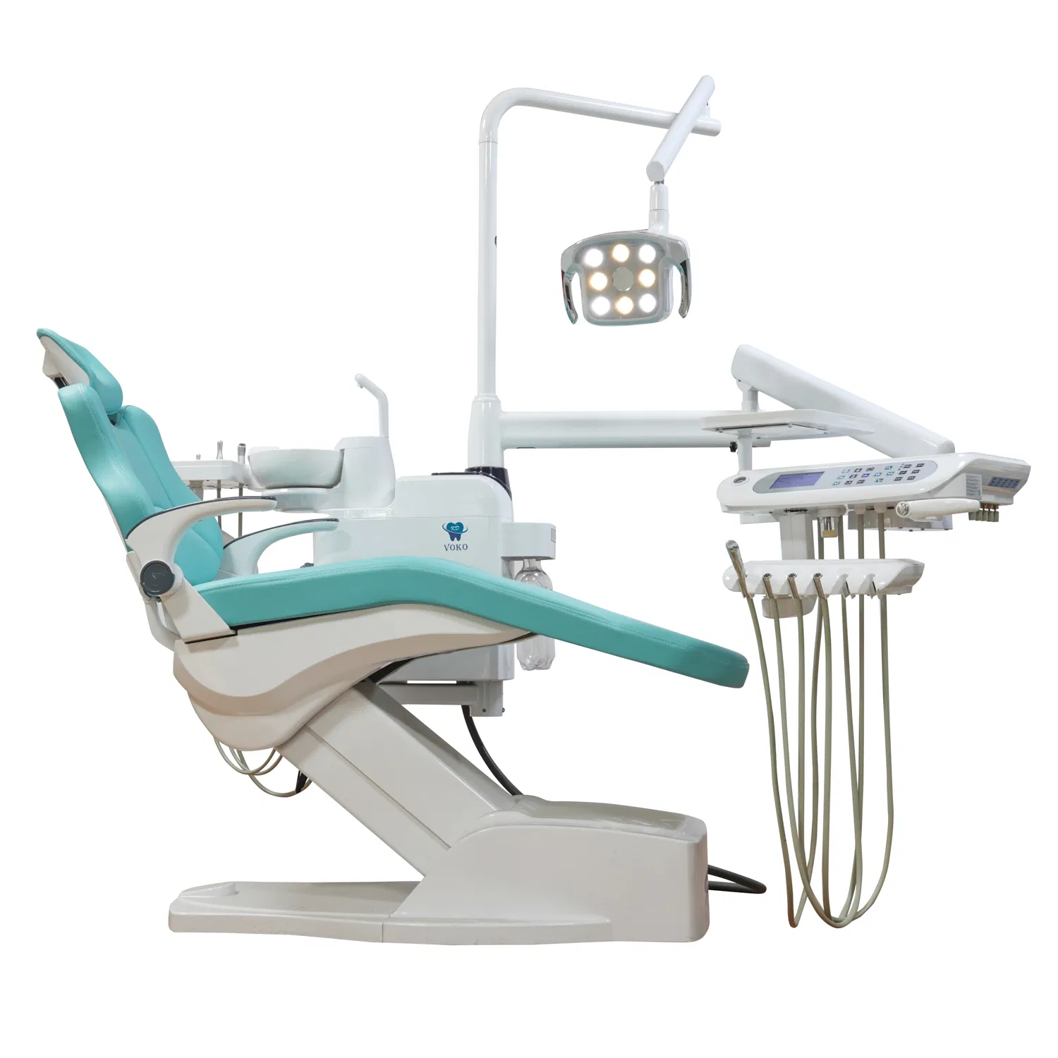 Customizable Dental Chair Unit VK-A8000 with Motorized Folding and 9-Position Memory