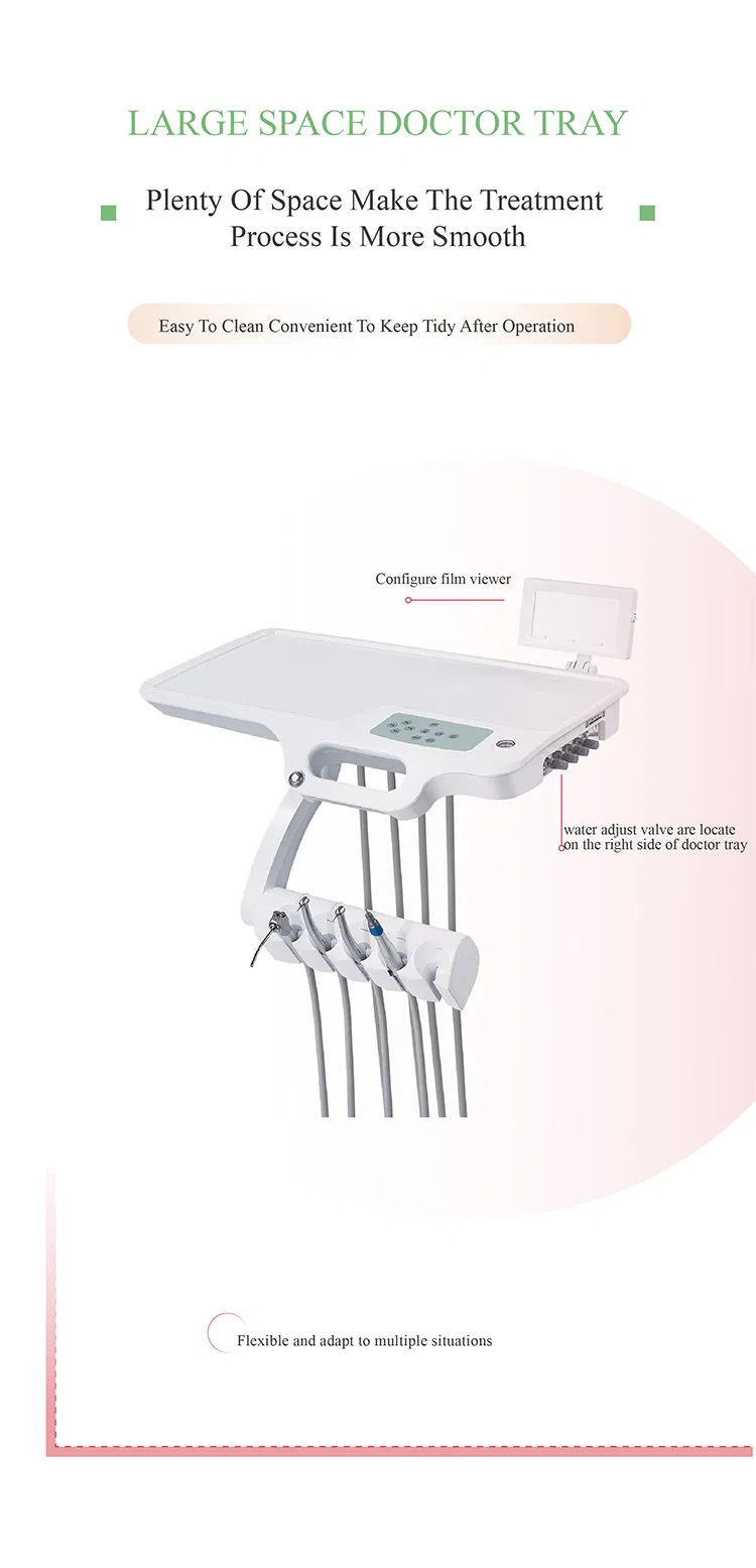 GD-S200 Electric Dental Chair Unit Manufacturer - CE/FDA Certified Three-Function Dental Equipment