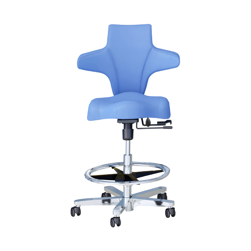 Professional Hydraulic Doctor Chair For Hospitals And Clinics With Durable Casters