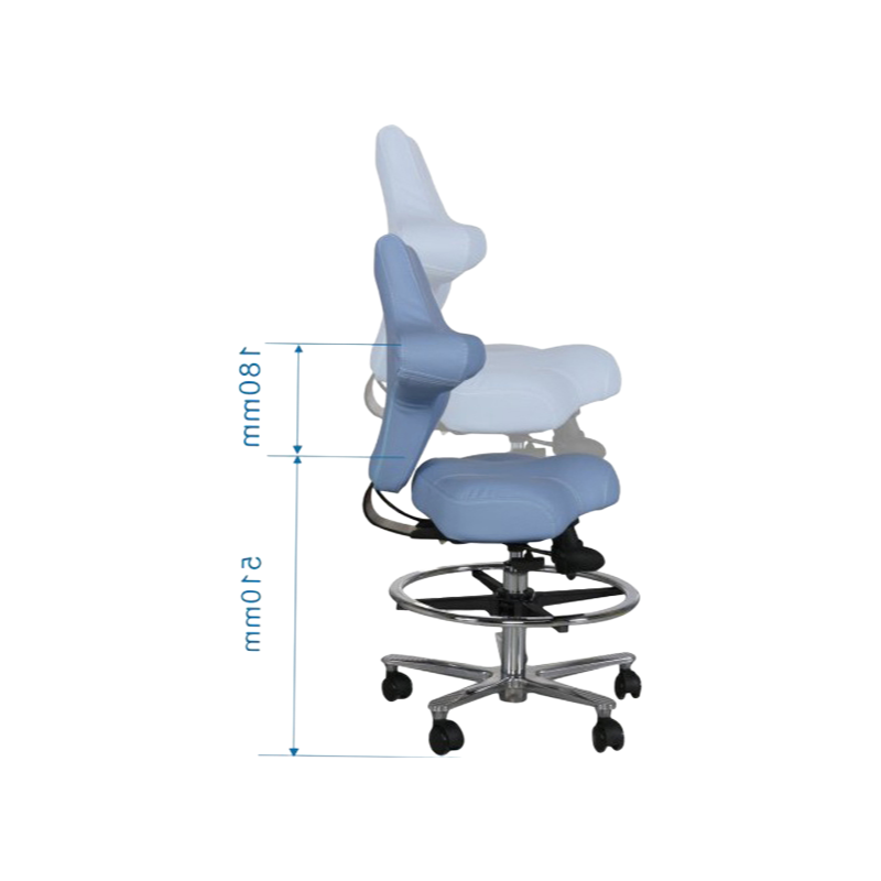 Professional Hydraulic Doctor Chair For Hospitals And Clinics With Durable Casters
