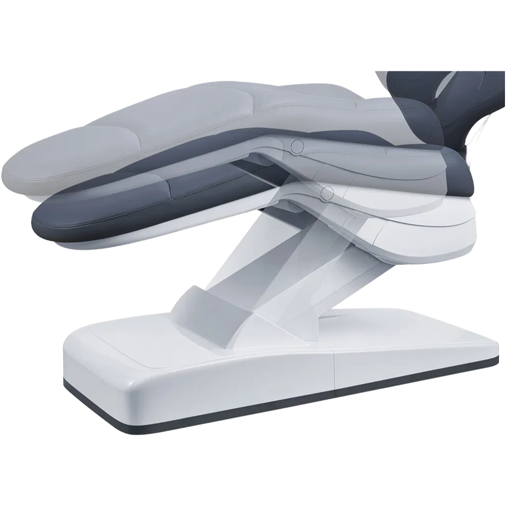 High-Quality Dental Chair Unit with LED Sensor Light and Multi-Function Foot Control