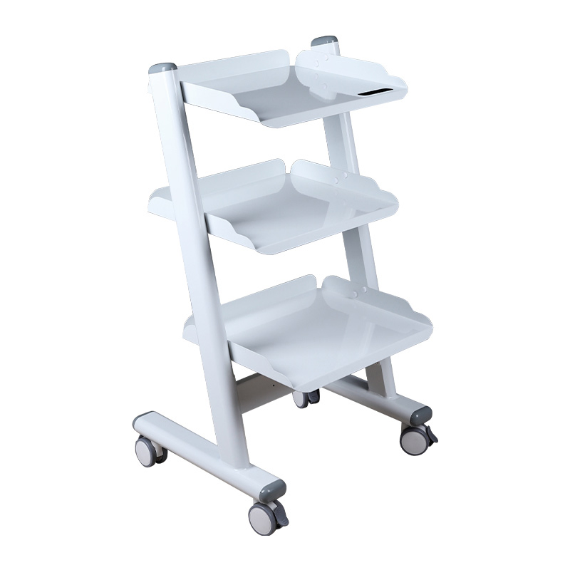 Stainless Steel Dental Equipment Cart LK-W11 with Antiseptic Coating for Medical Use