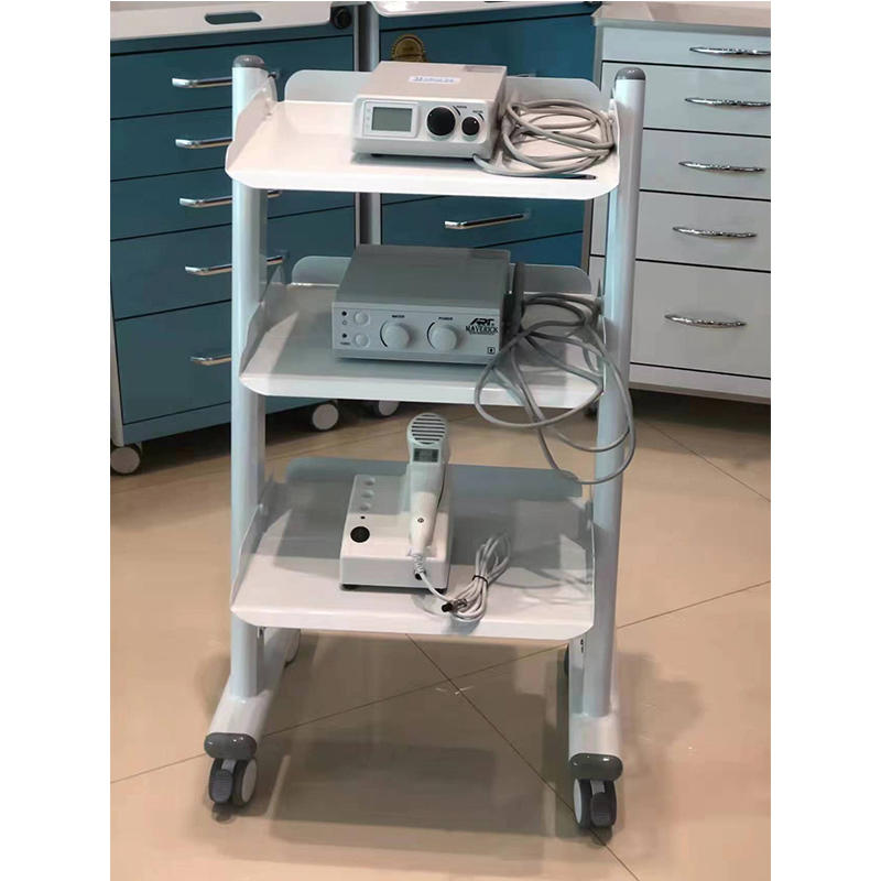 Stainless Steel Dental Equipment Cart LK-W11 with Antiseptic Coating for Medical Use