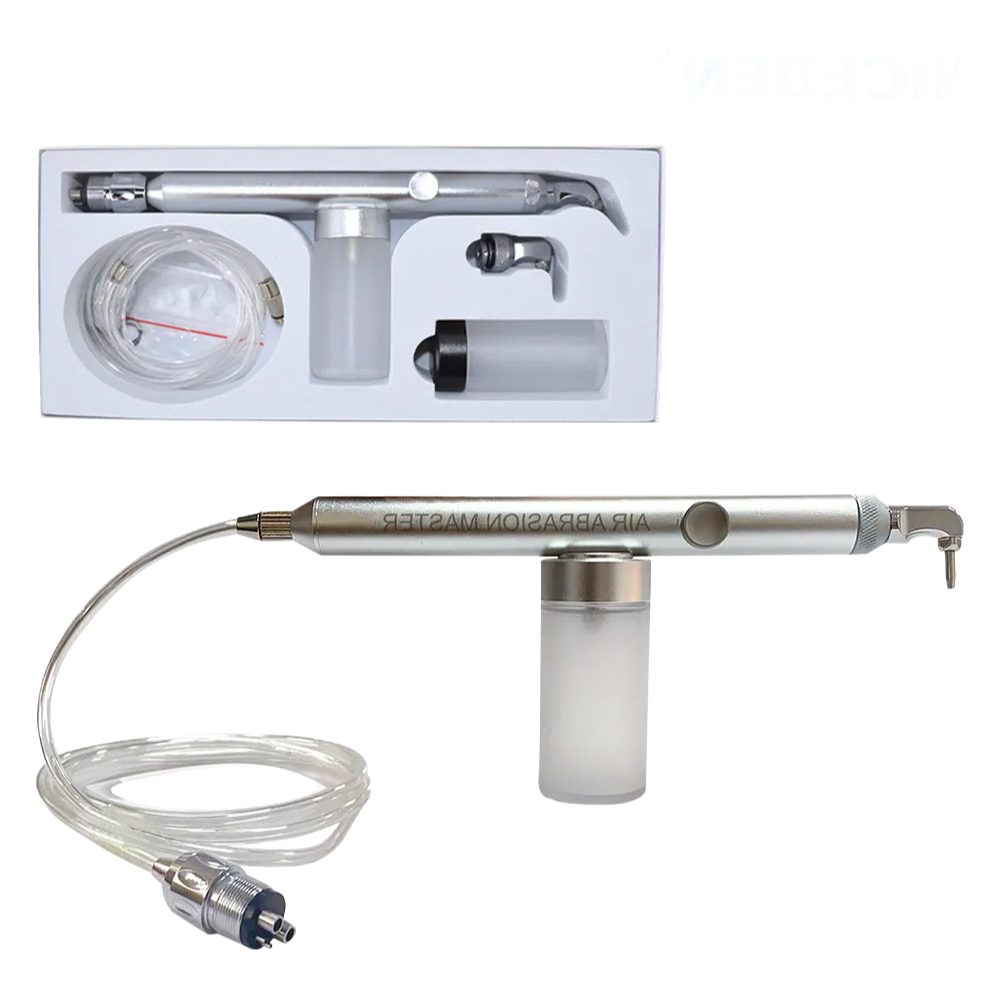 Ergonomic Dental Sandblaster with Anti-Suction Function for Safe and Efficient Procedures