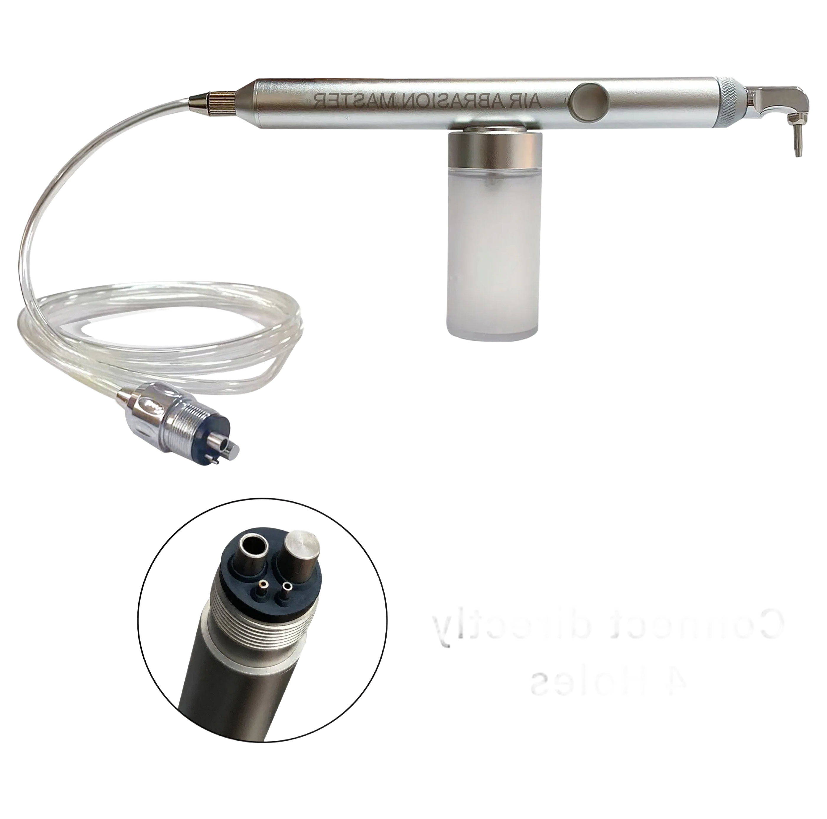 Ergonomic Dental Sandblaster with Anti-Suction Function for Safe and Efficient Procedures