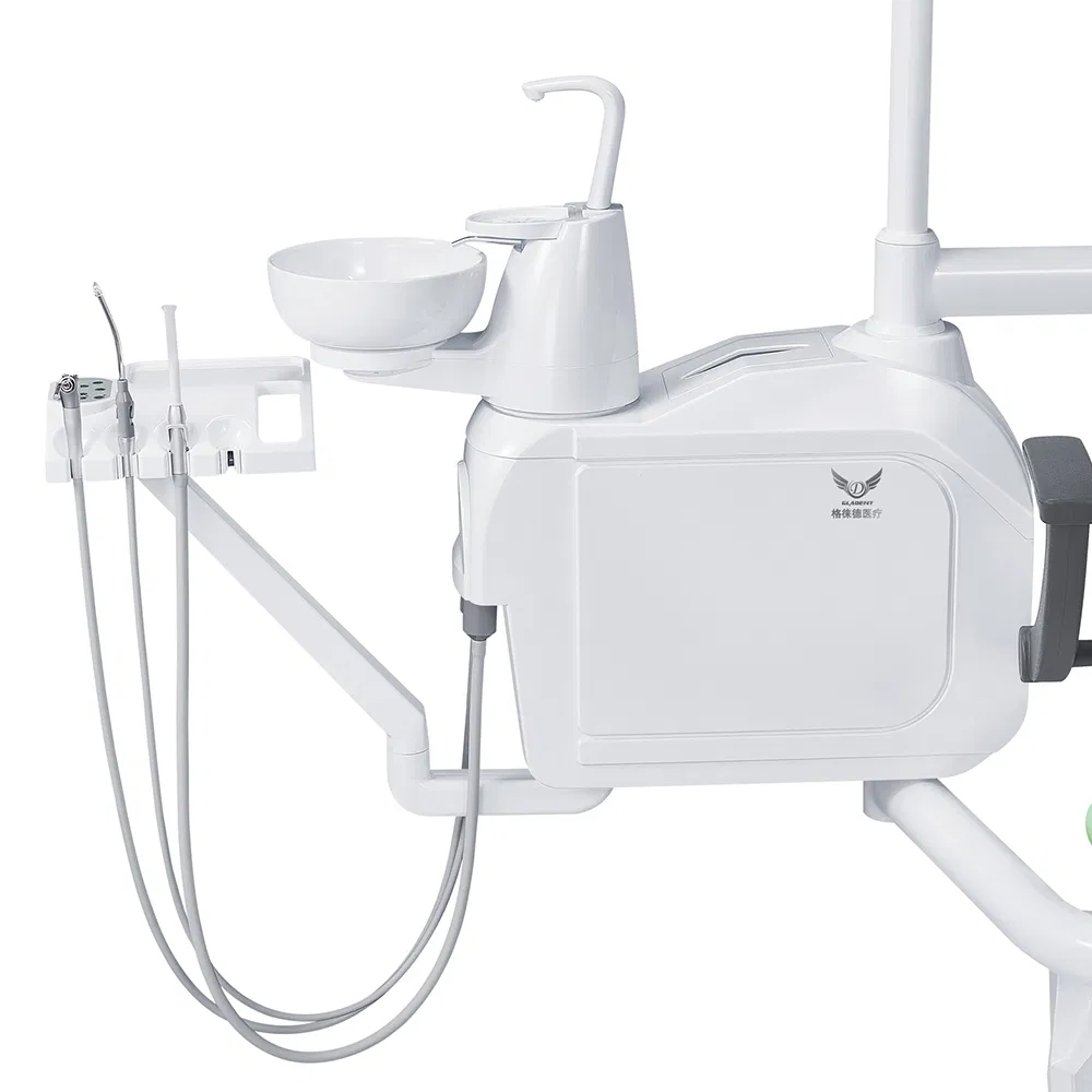 Professional Dental Treatment Chair with 9 Programmable Positions & Rotatable Spittoon