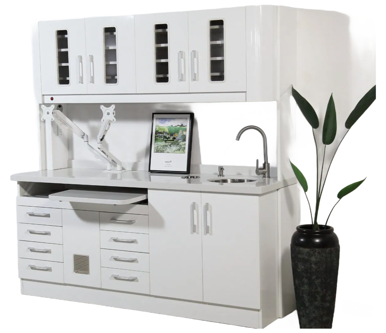 Professional Dental Clinic Cabinets Supplier - DC-27 Series with Multi-Functional Design