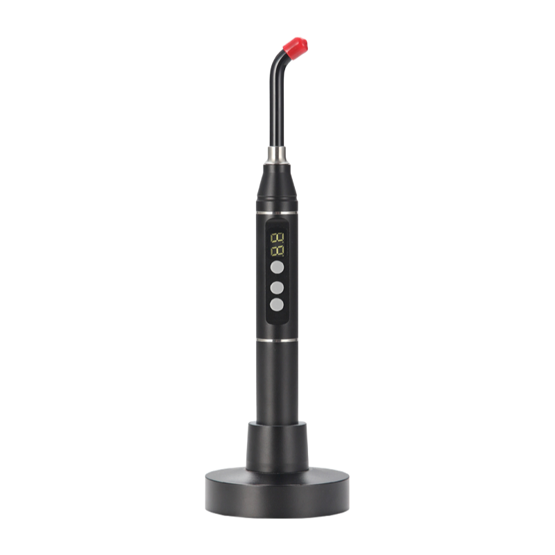 Colorful Aluminum Alloy Dental Curing Light with Pulse/Ramp Mode and Long Battery Life