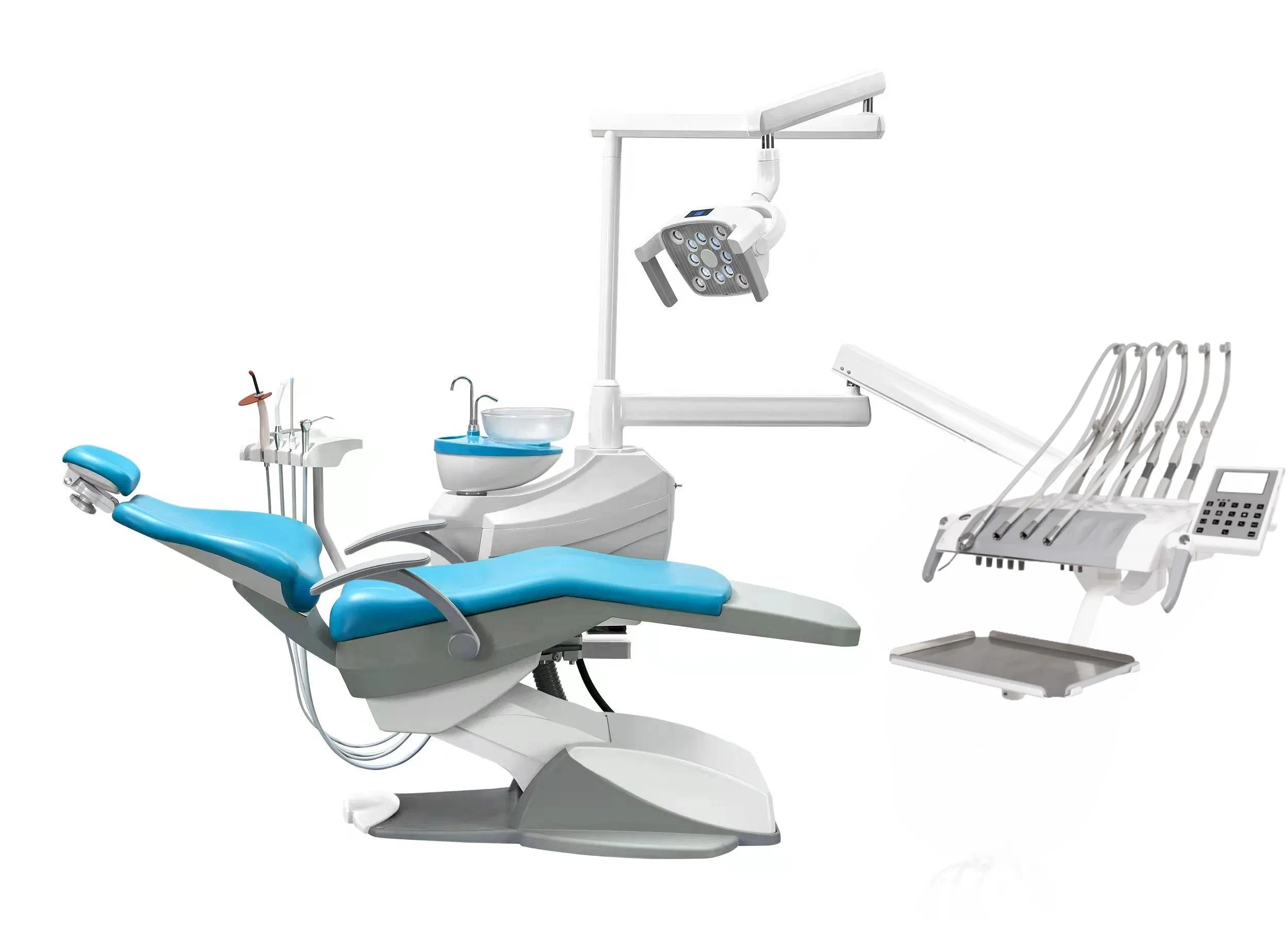 Wholesale Dental Chair Equipment KJ-916 with Luxury Assistant Control System for Hospitals