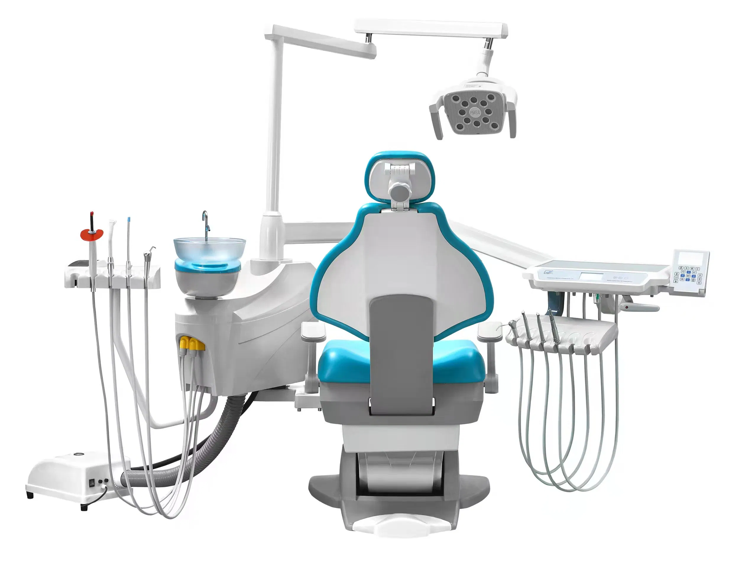 Wholesale Dental Chair Equipment KJ-916 with Luxury Assistant Control System for Hospitals