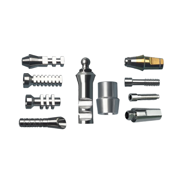 Customizable Titanium Dental Implants with Reverse Taper Straight Taper Design