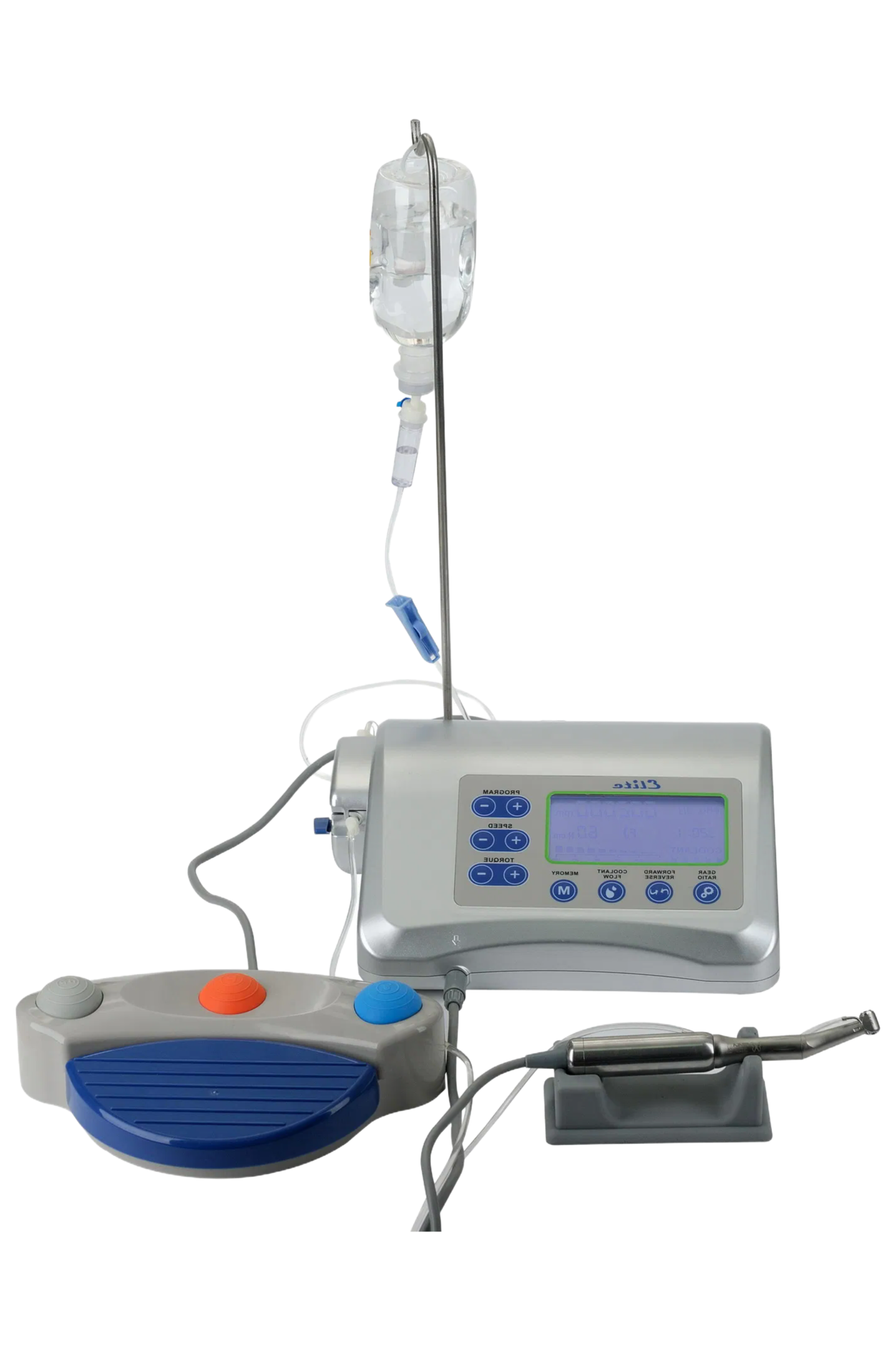 Multifunctional Dental Implant Device with Foot Switch and 30000RPM Speed Range
