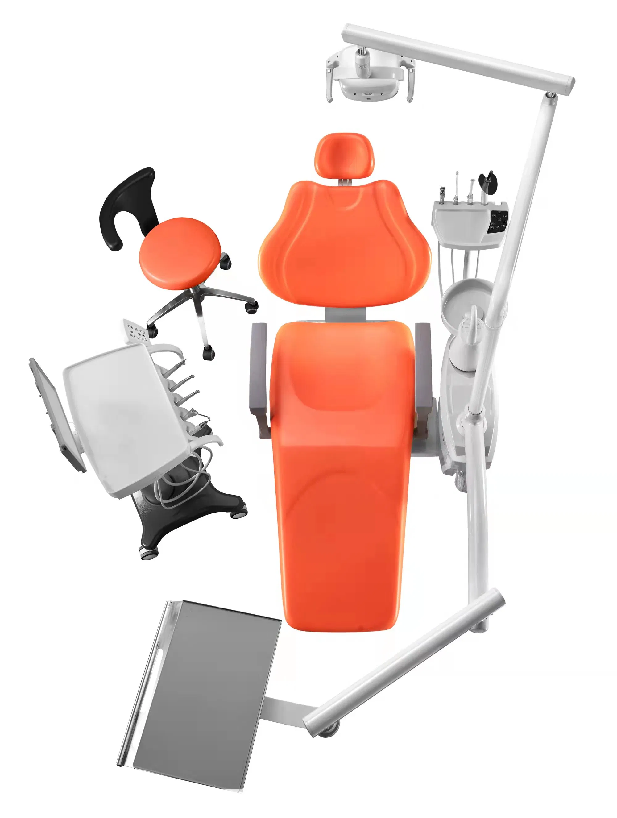 Bulk Order Aluminum Dental Unit KJ-917 with Compensation Function Chair Sofa for Hospitals