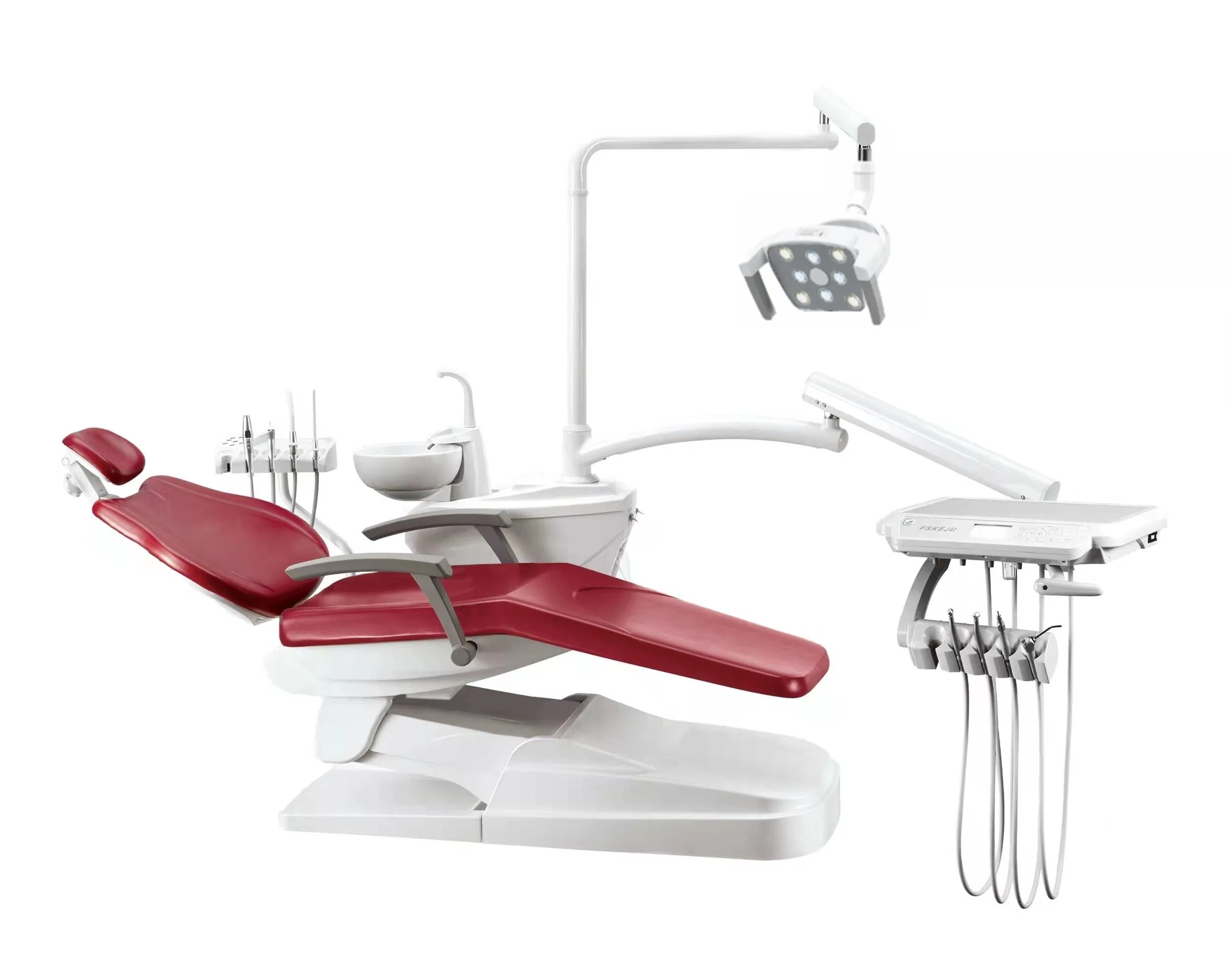 Bulk Order Aluminum Dental Unit KJ-917 with Compensation Function Chair Sofa for Hospitals