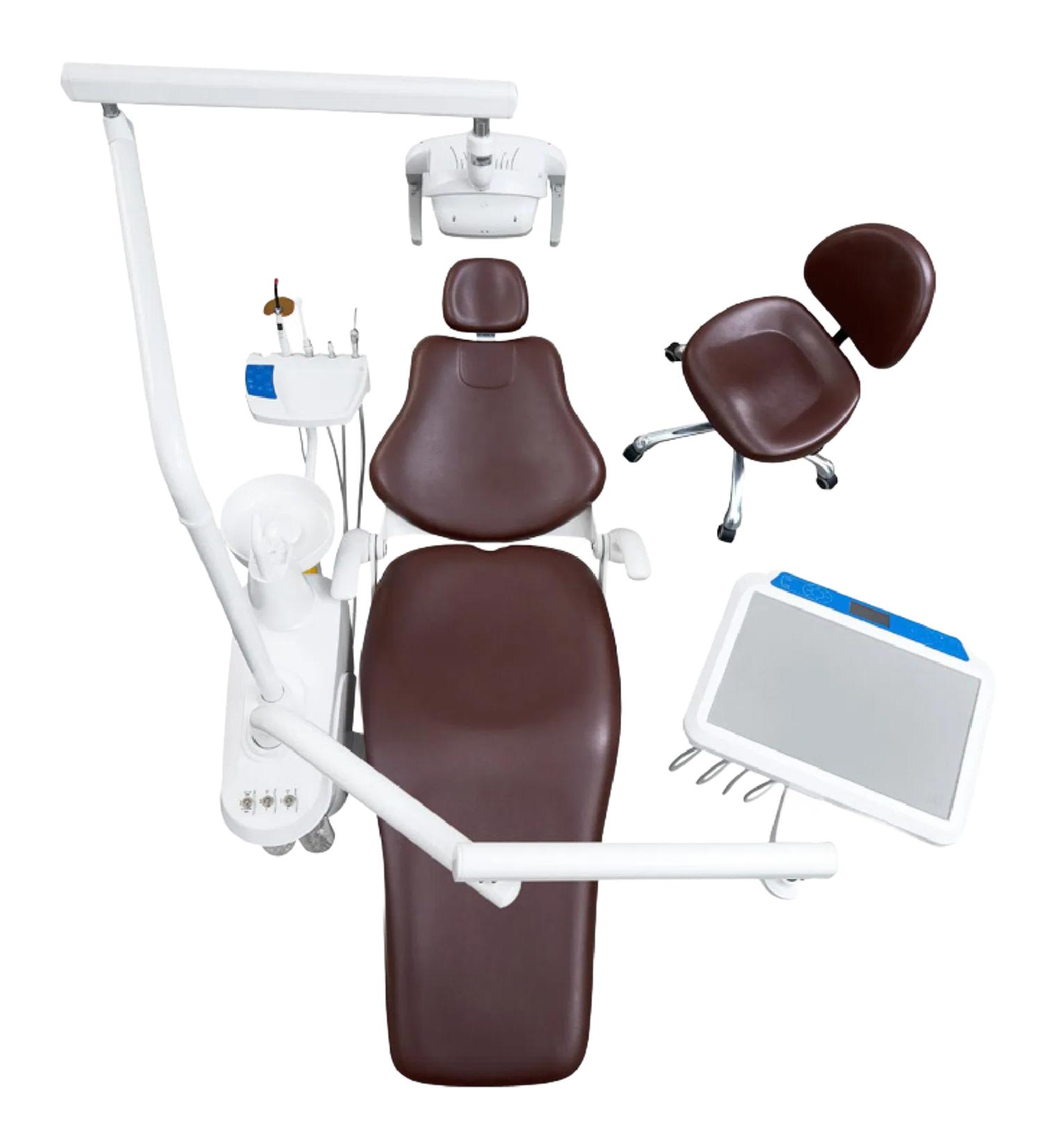 Customizable Professional Dental Treatment Chair with Intelligent Control System and PU Cushion