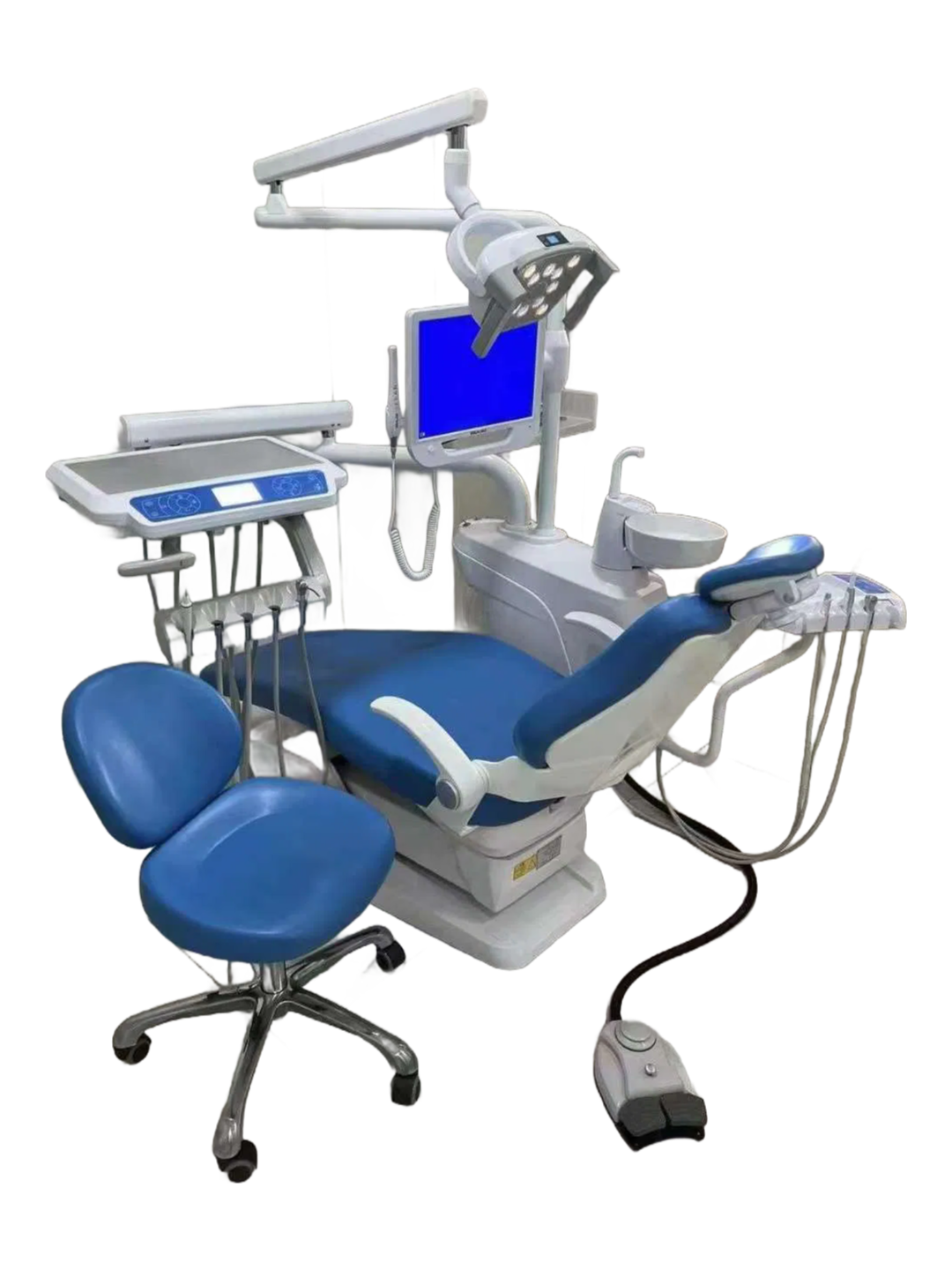 Customizable Professional Dental Treatment Chair with Intelligent Control System and PU Cushion