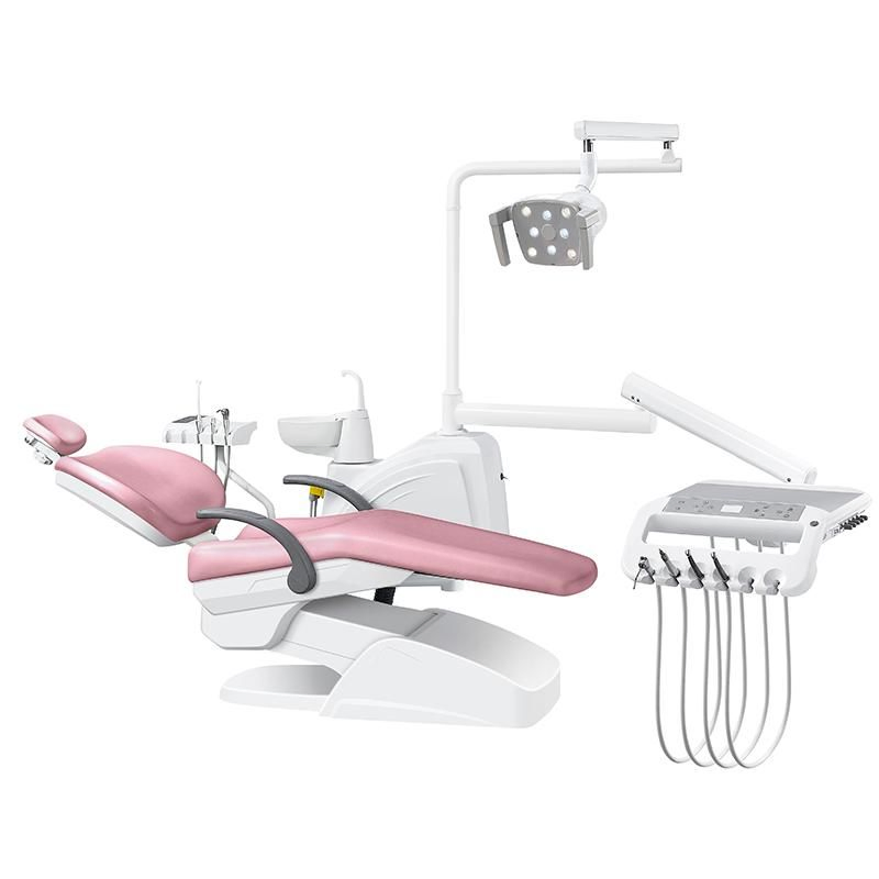 High Quality Multifunctional Dental Chair Unit with 8 Bulb LED Light System