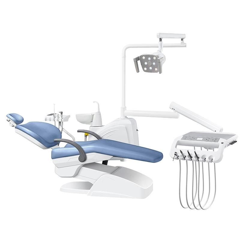 High Quality Multifunctional Dental Chair Unit with 8 Bulb LED Light System