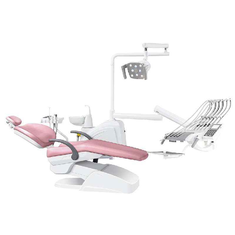 Professional CE ISO Certified Top Mounted Dental Unit with LED Operation Light