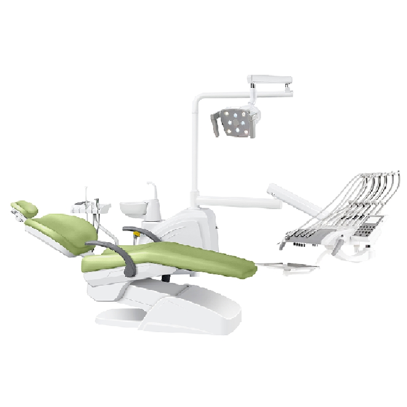 Professional CE ISO Certified Top Mounted Dental Unit with LED Operation Light