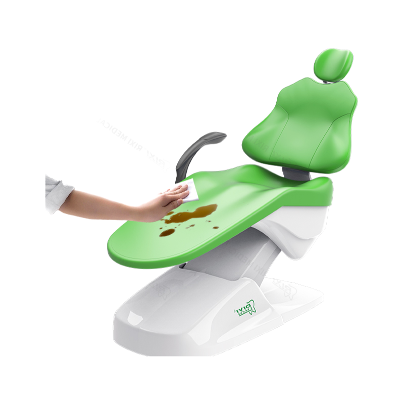 Professional Adjustable Electric Dental Chair Unit with LED Operation Lamp - RX-DU(X3)R5 Model